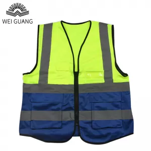 Patchwork High Visibility Refelective  Vest