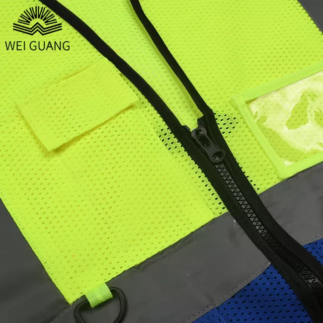 Patchwork Reflective Vest